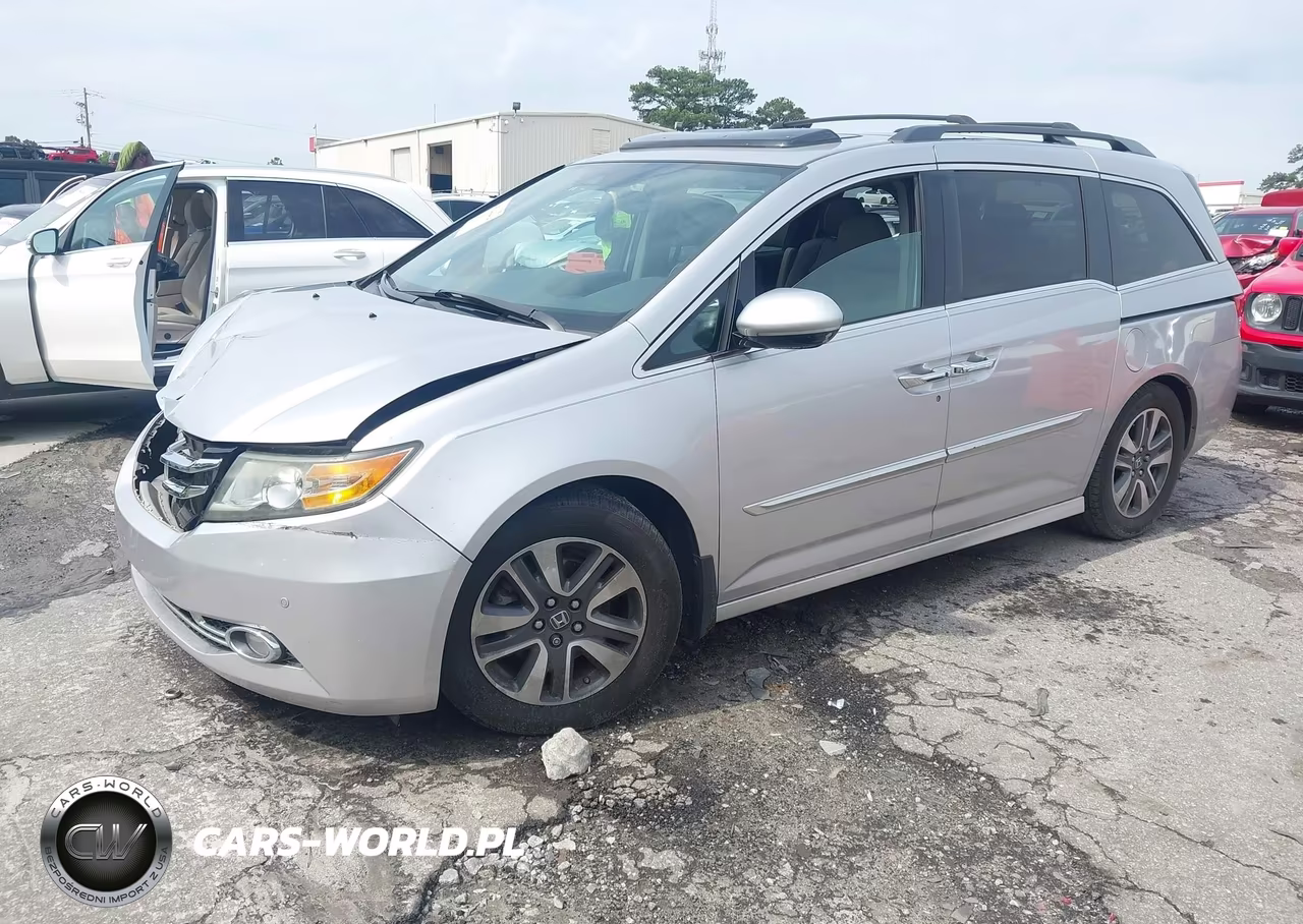 2014 Honda Odyssey Touring-Touring Elite VIN:5FNRL5H9XEB077370 - 2