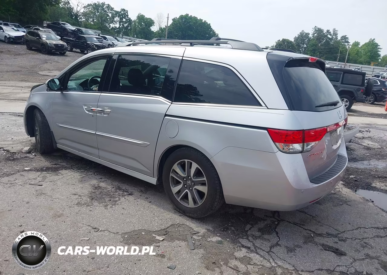 2014 Honda Odyssey Touring-Touring Elite VIN:5FNRL5H9XEB077370 - 3