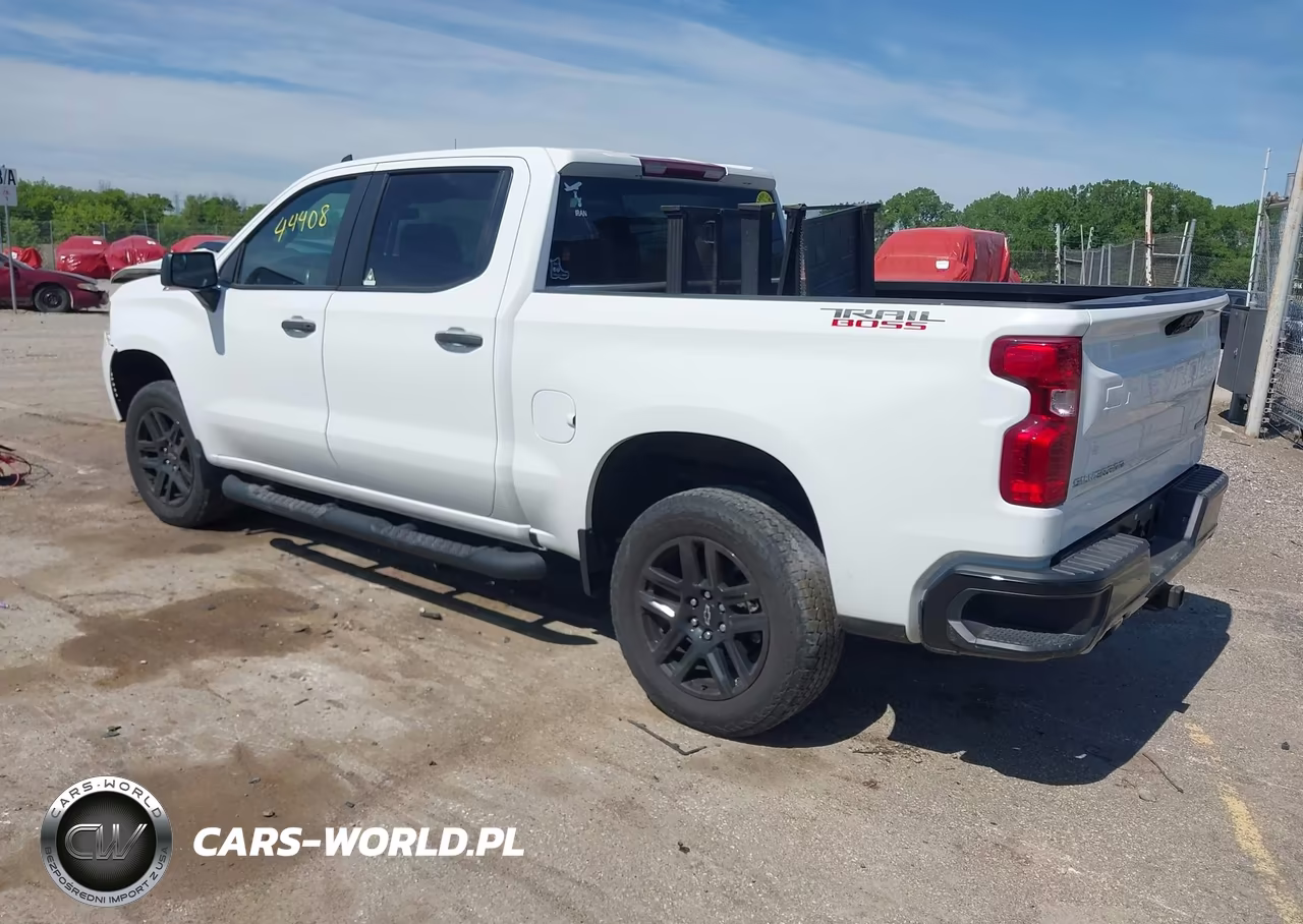 2022 Chevrolet Silverado 1500 Custom Trail Boss VIN:3GCPDCED6NG547812 - 3