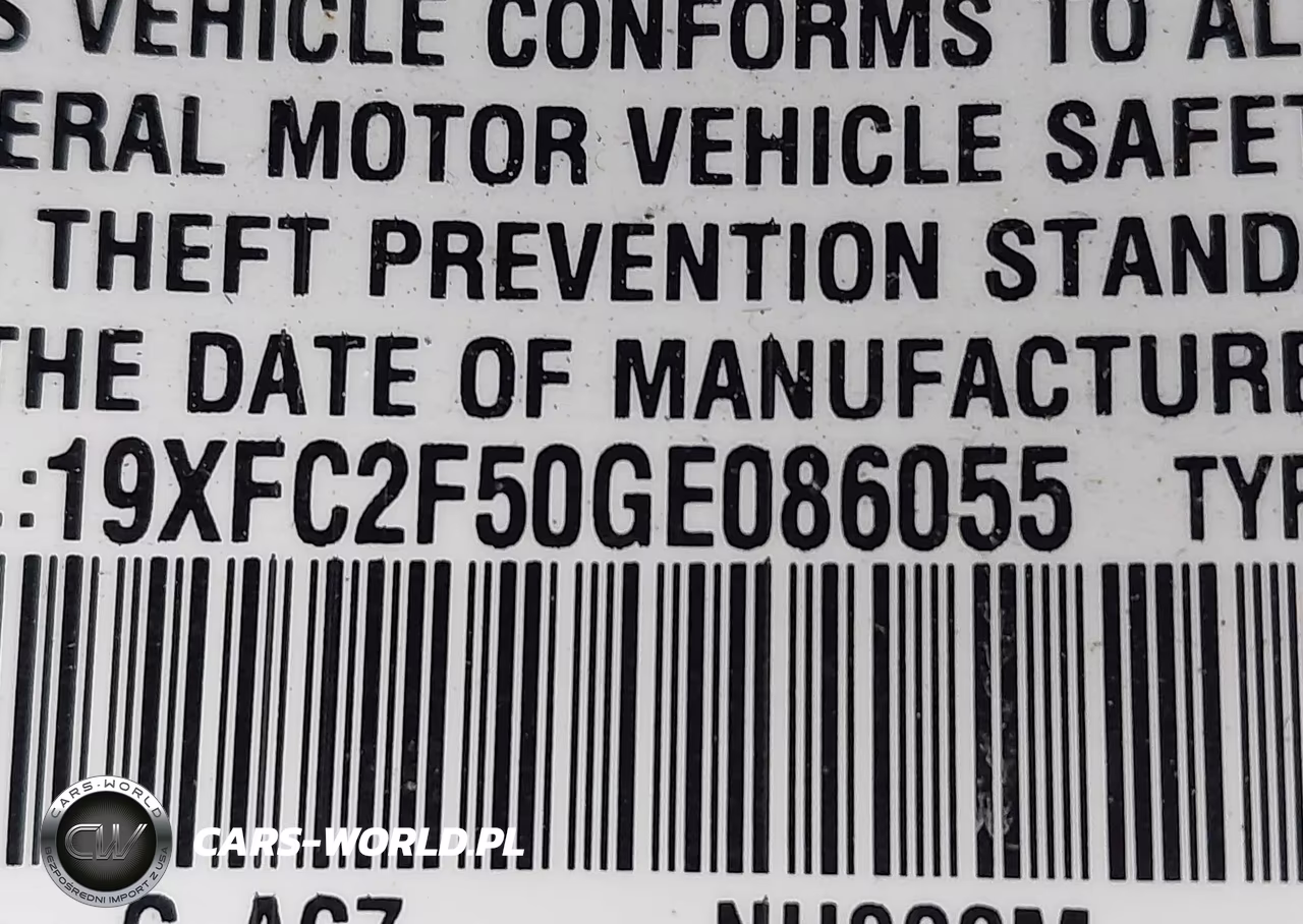 2016 Honda Civic Lx VIN:19XFC2F50GE086055 - 9