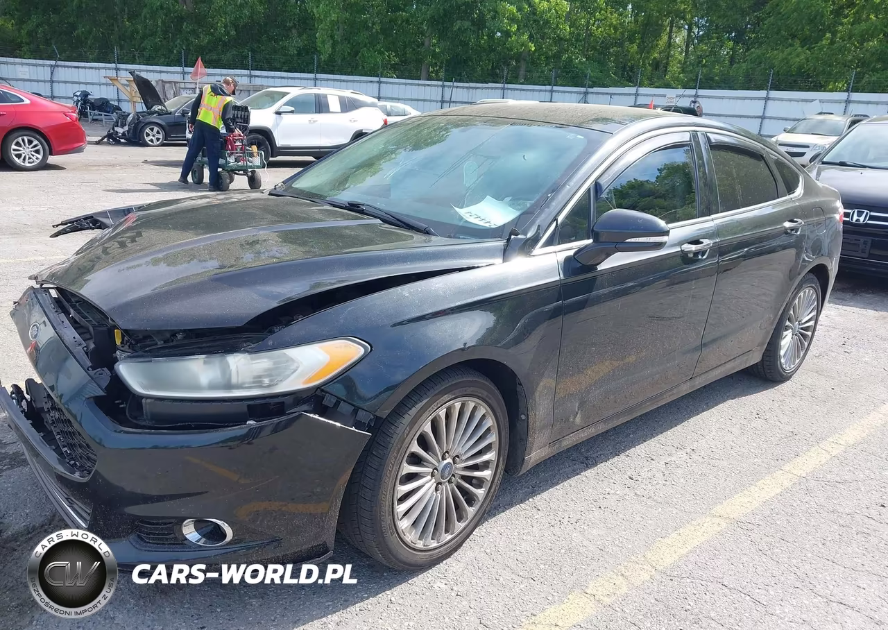 2014 Ford Fusion Titanium VIN:3FA6P0K91ER112997 - 2