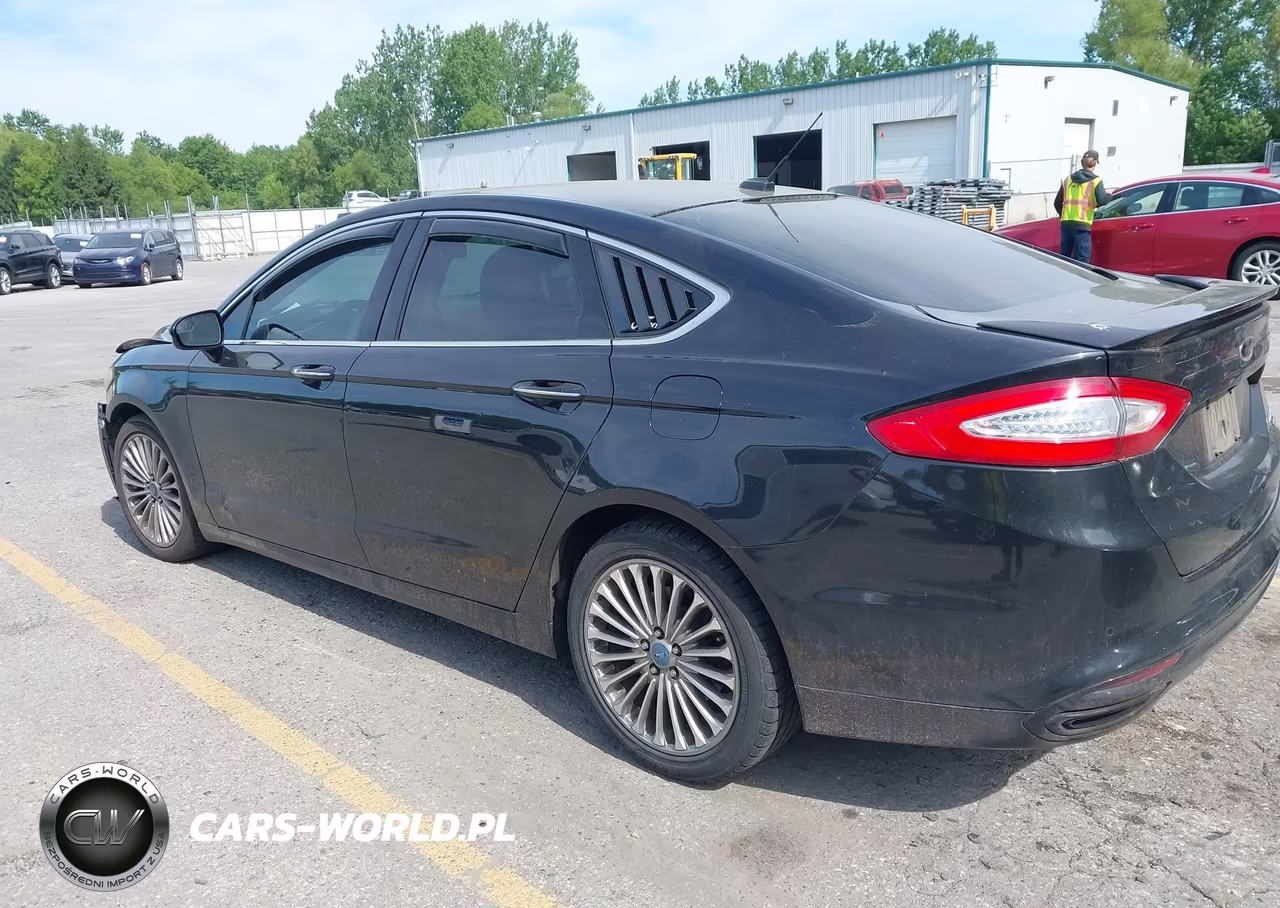 2014 Ford Fusion Titanium VIN:3FA6P0K91ER112997 - 3