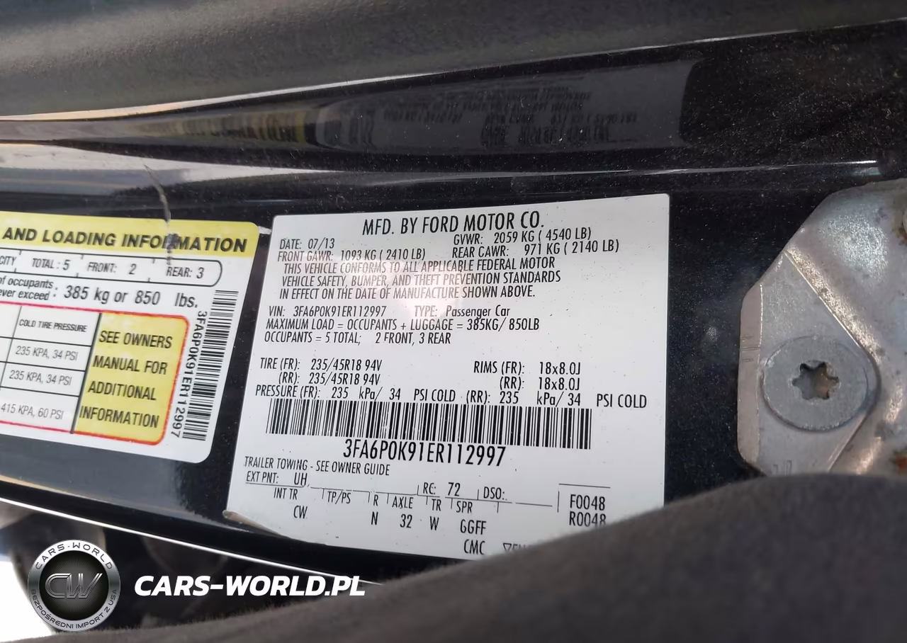 2014 Ford Fusion Titanium VIN:3FA6P0K91ER112997 - 9