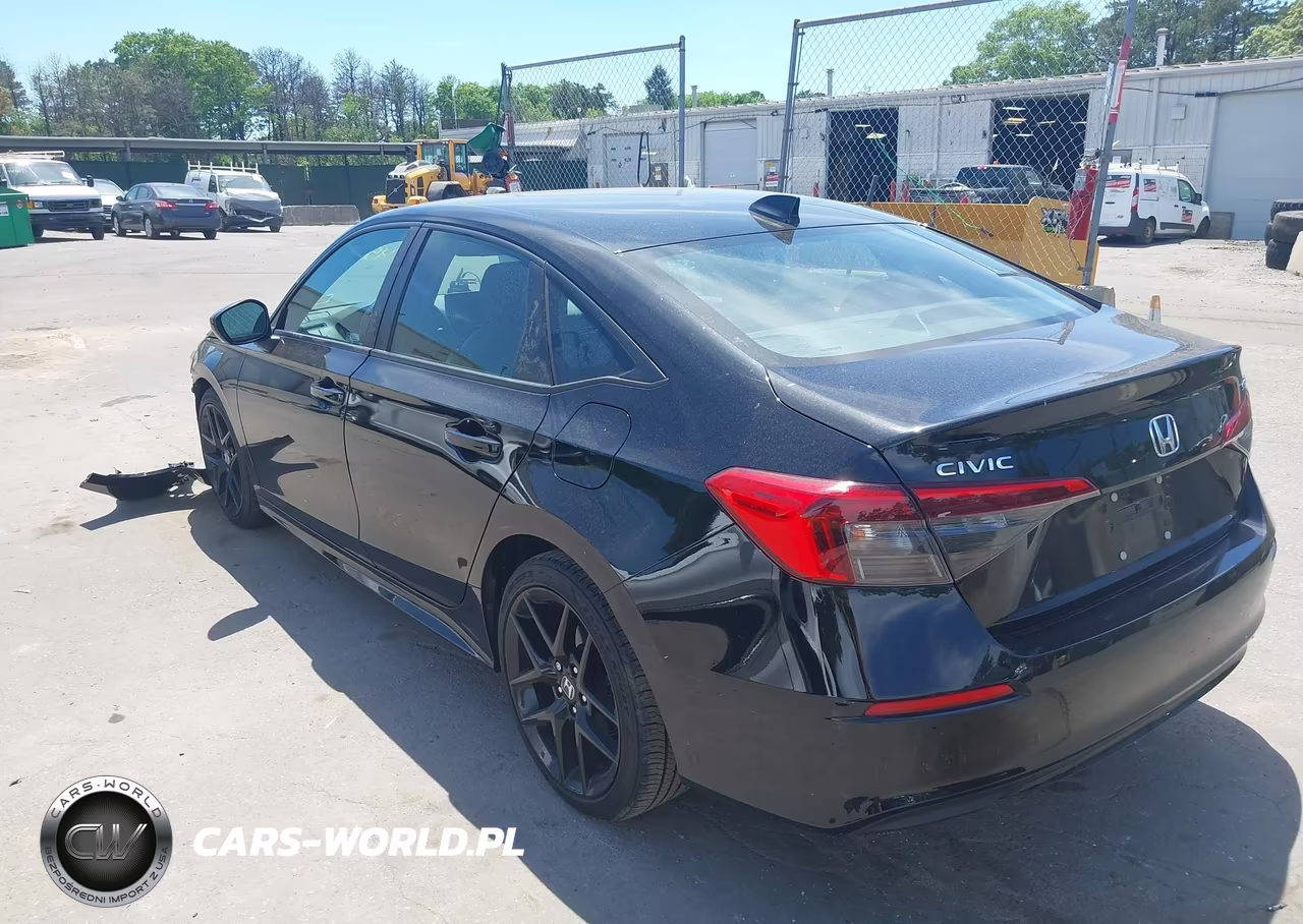 2022 Honda Civic Sport VIN:2HGFE2F51NH605451 - 3