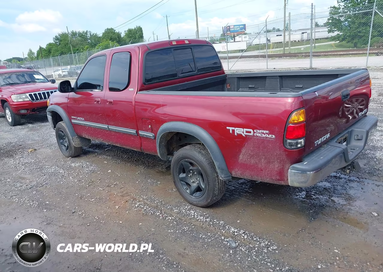 2001 Toyota Tundra Sr5 V8 VIN:5TBBT44161S202598 - 3