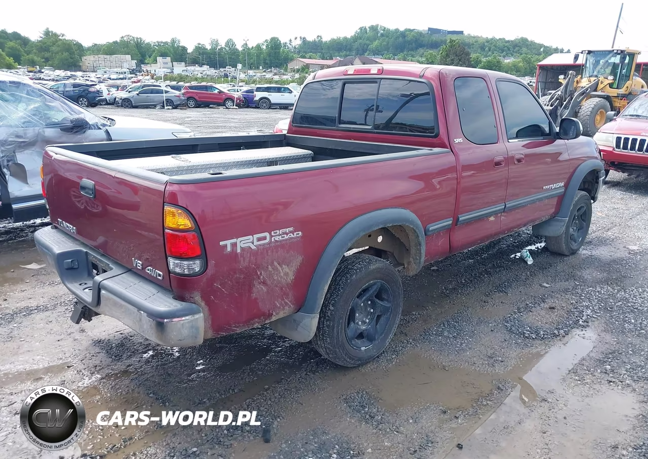 2001 Toyota Tundra Sr5 V8 VIN:5TBBT44161S202598 - 4
