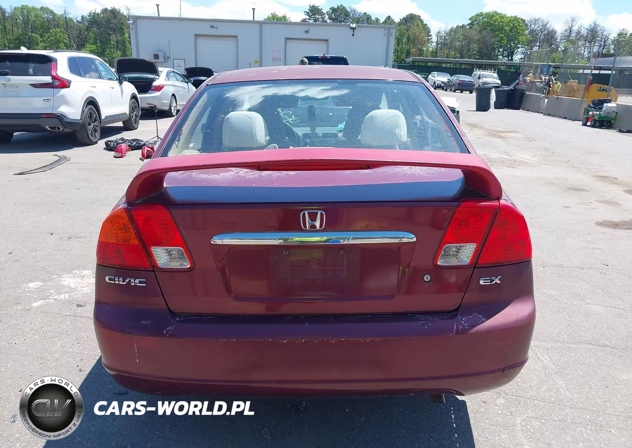 2003 Honda Civic Ex VIN:2HGES267X3H555569 - 17