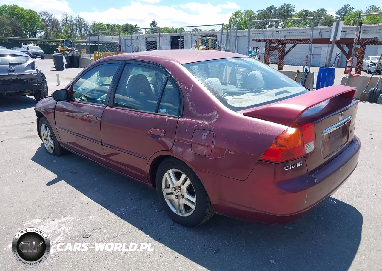 2003 Honda Civic Ex VIN:2HGES267X3H555569 - 3