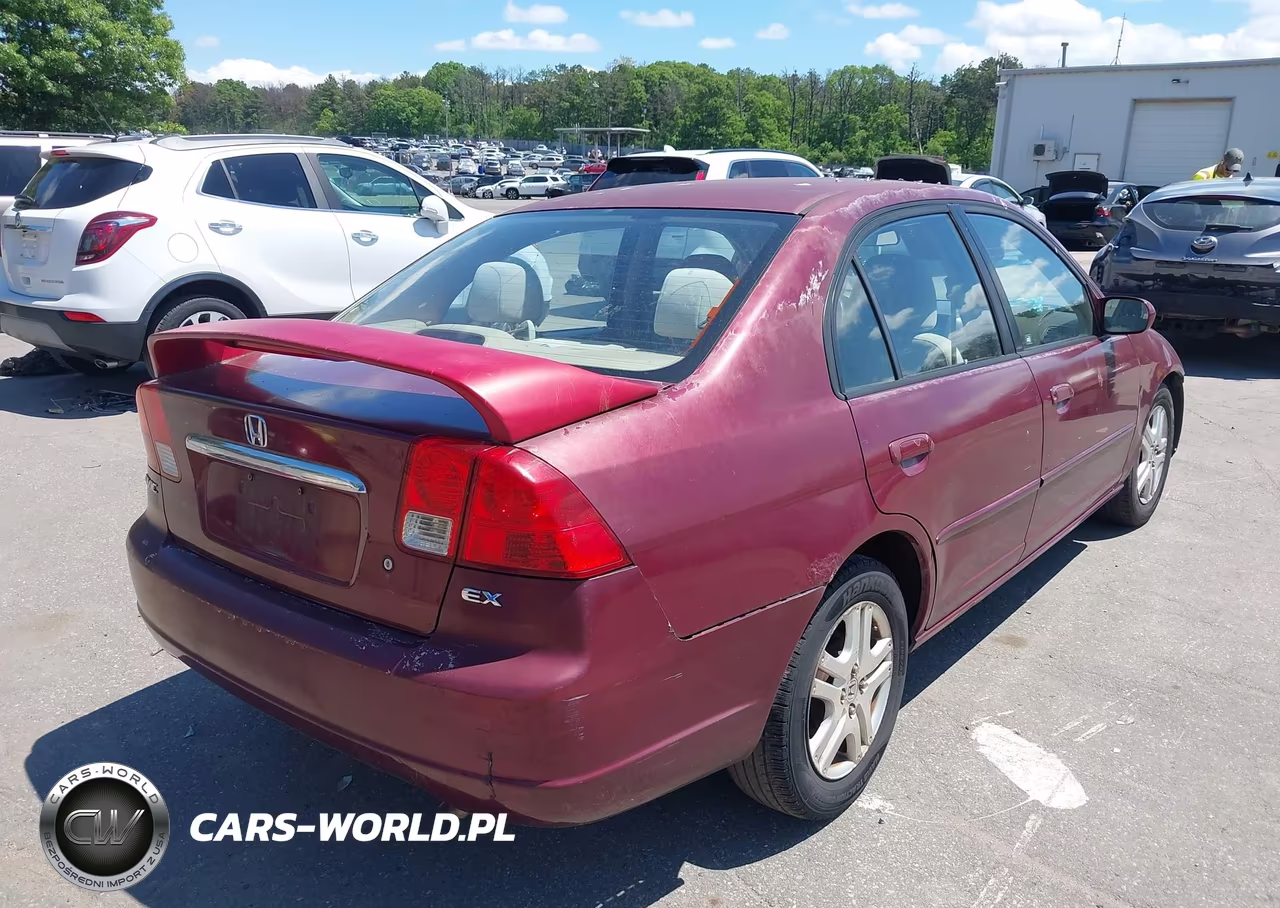 2003 Honda Civic Ex VIN:2HGES267X3H555569 - 4