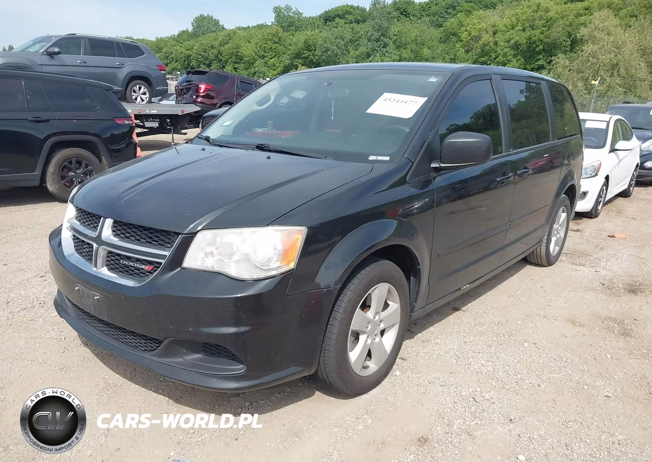 2013 Dodge Grand Caravan Se VIN:2C4RDGBG3DR601977 - 2