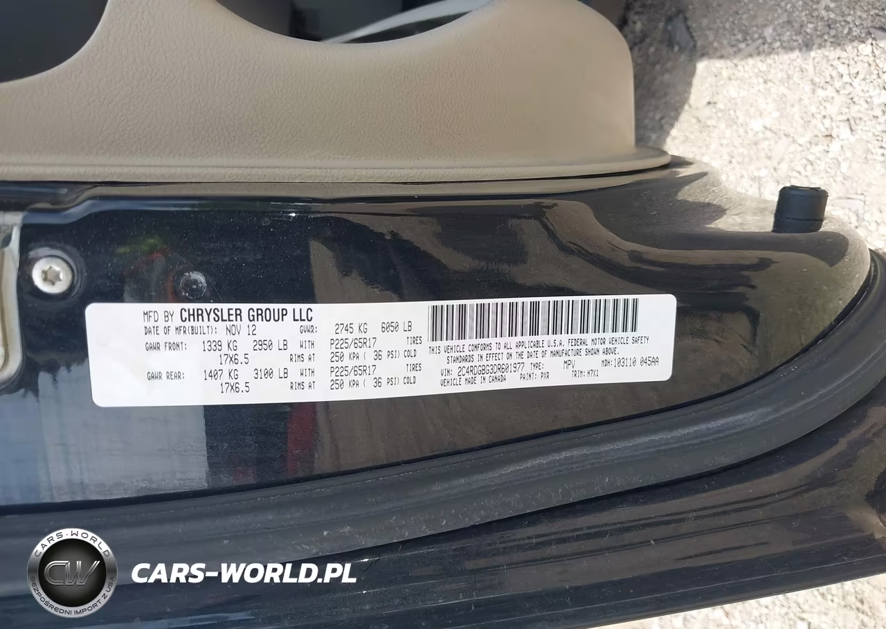 2013 Dodge Grand Caravan Se VIN:2C4RDGBG3DR601977 - 9