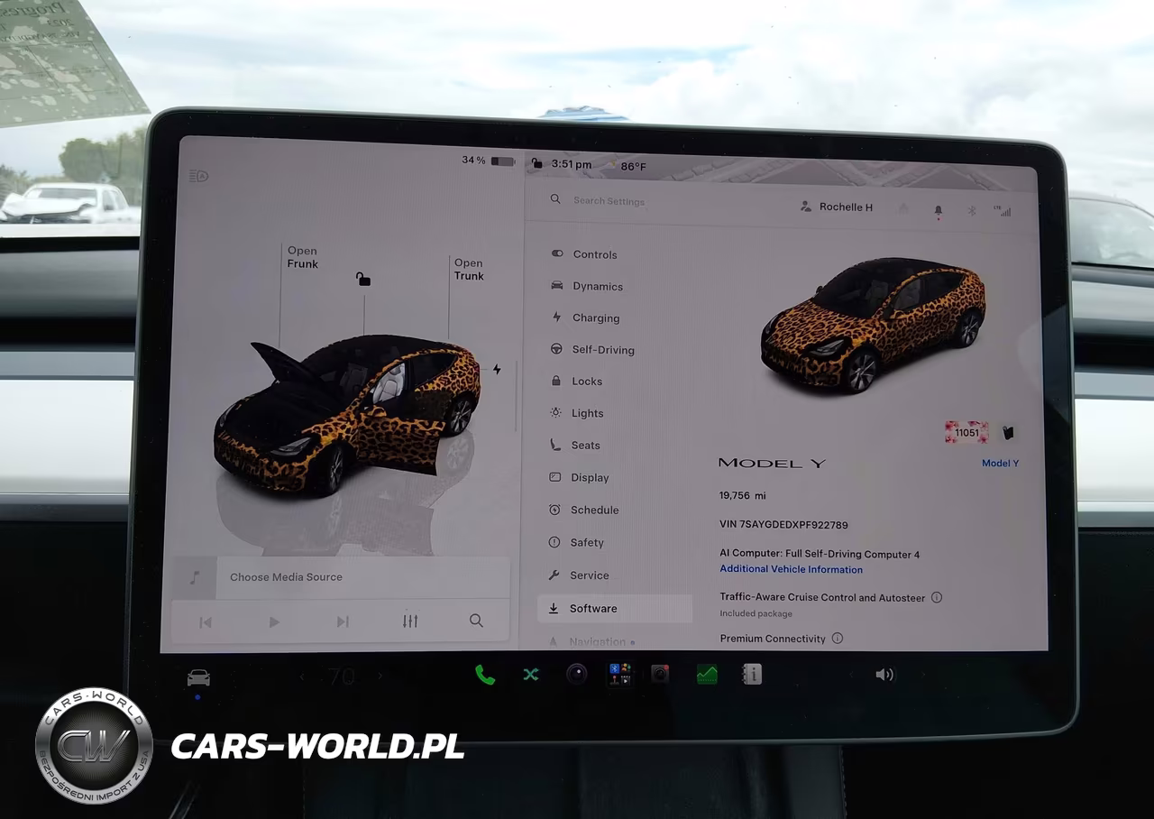 2023 Tesla Model Y Rwd VIN:7SAYGDEDXPF922789 - 7