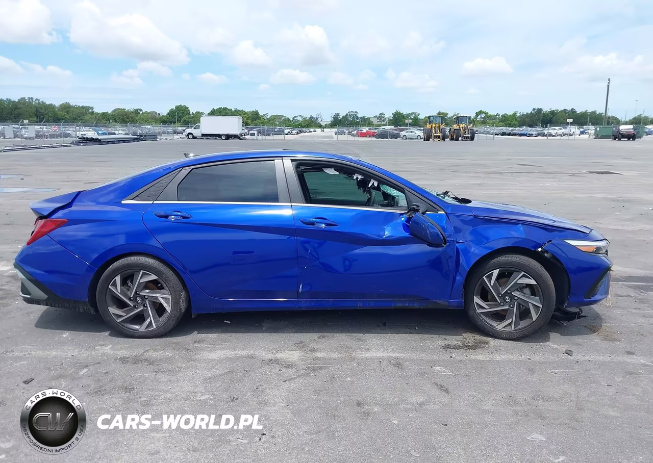 2024 Hyundai Elantra Sel VIN:KMHLS4DG0RU734550 - 14