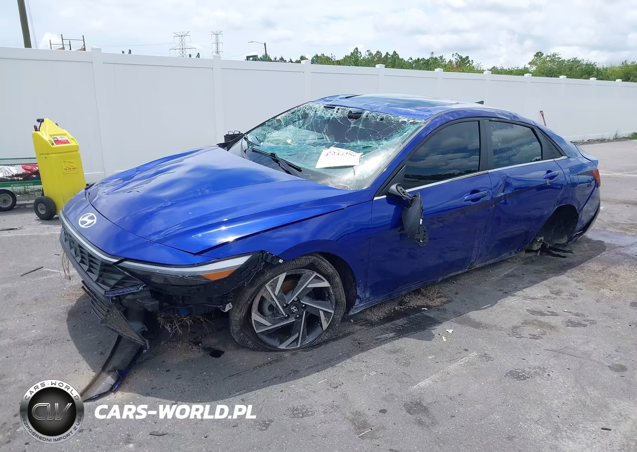 2024 Hyundai Elantra Sel VIN:KMHLS4DG0RU734550 - 2