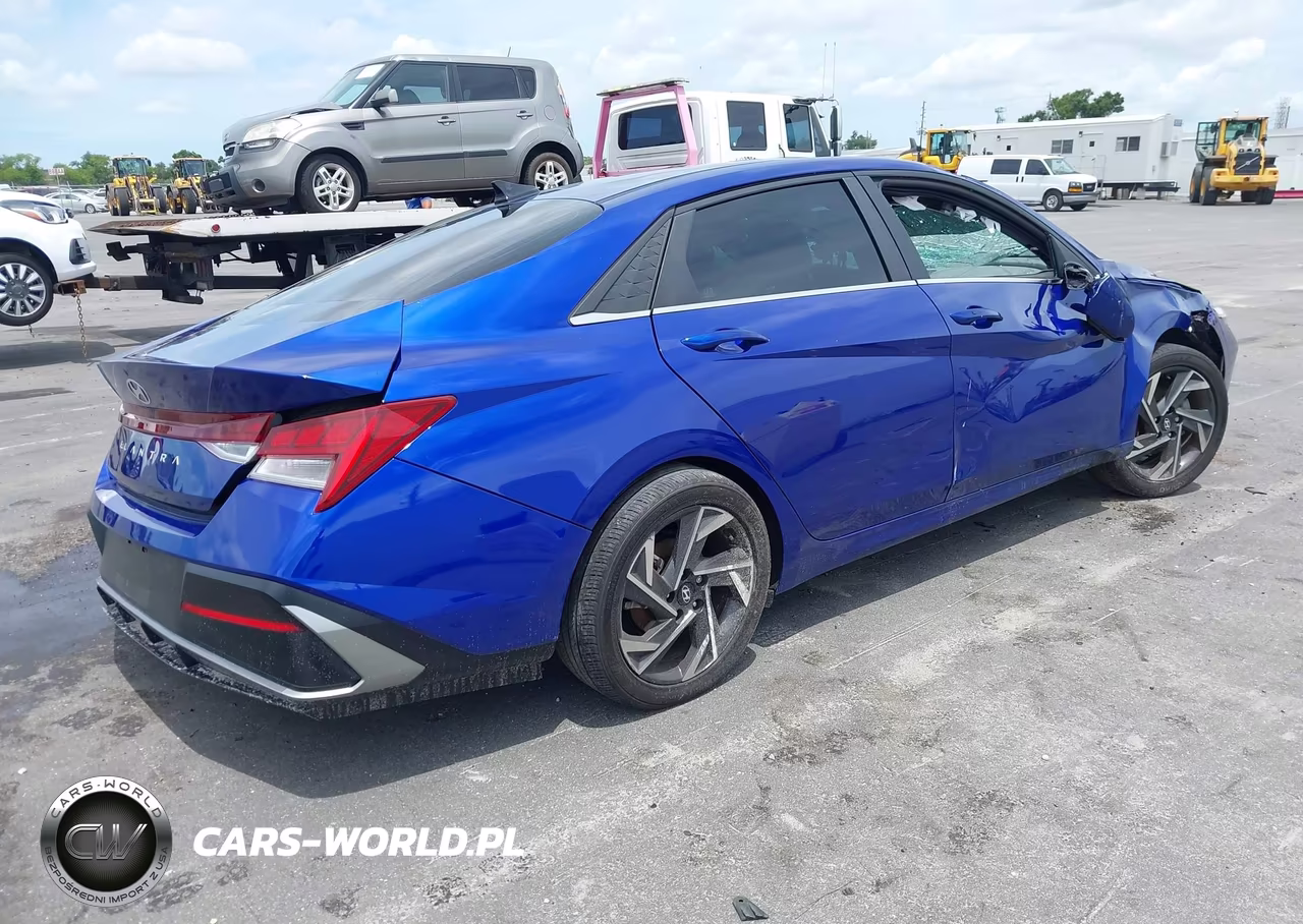2024 Hyundai Elantra Sel VIN:KMHLS4DG0RU734550 - 4