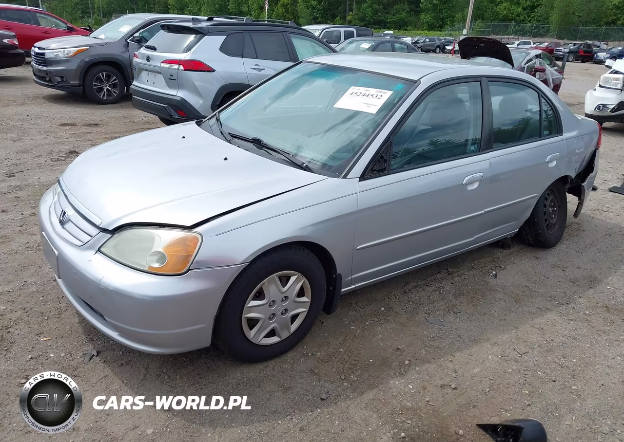2003 Honda Civic Lx VIN:2HGES16563H583085 - 2