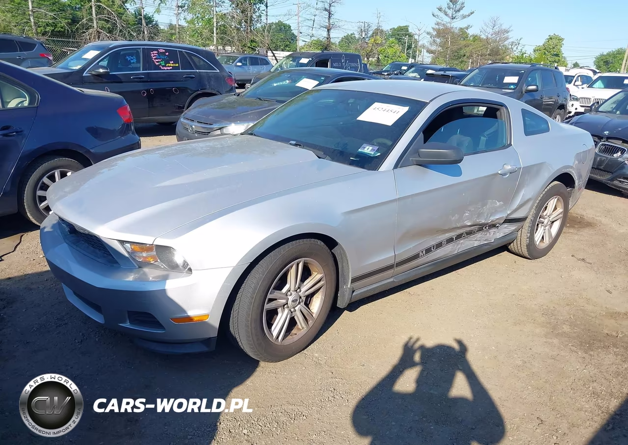 2012 Ford Mustang V6 VIN:1ZVBP8AM6C5280452 - 2