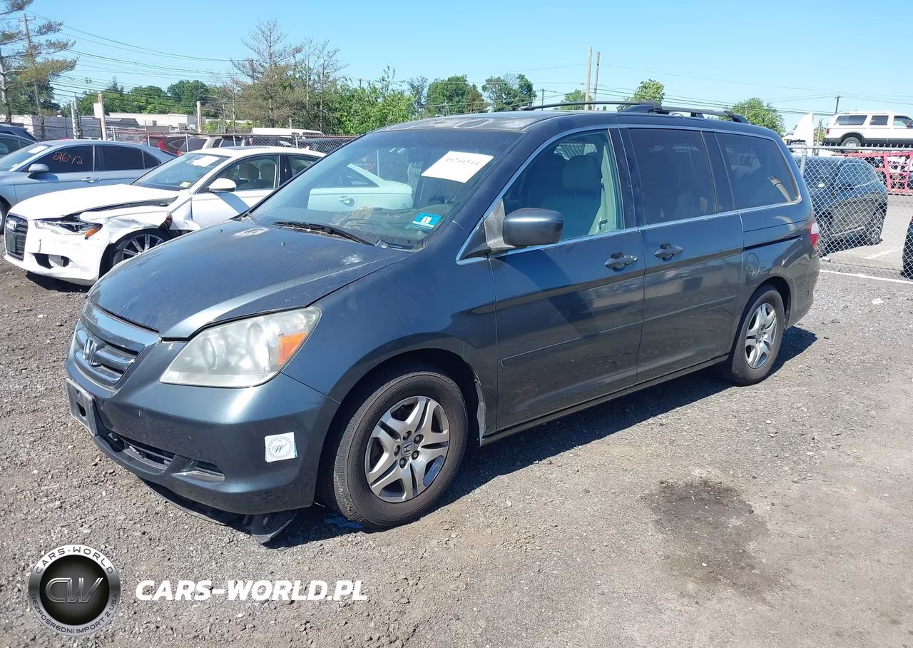2005 Honda Odyssey Ex-L VIN:5FNRL38605B044761 - 2