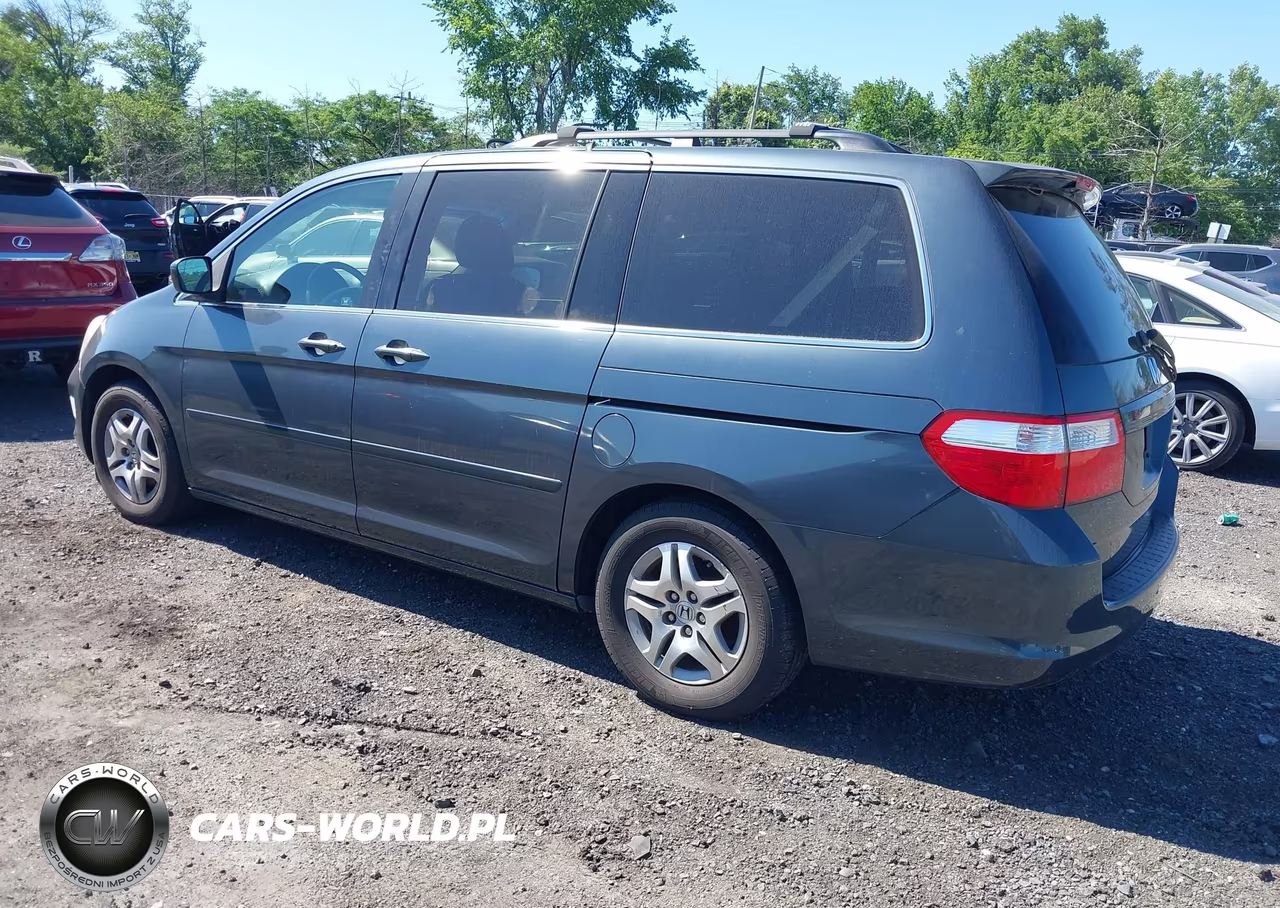 2005 Honda Odyssey Ex-L VIN:5FNRL38605B044761 - 3