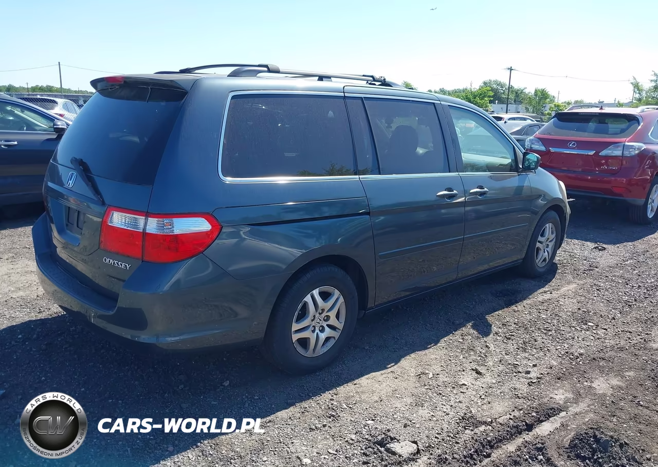 2005 Honda Odyssey Ex-L VIN:5FNRL38605B044761 - 4