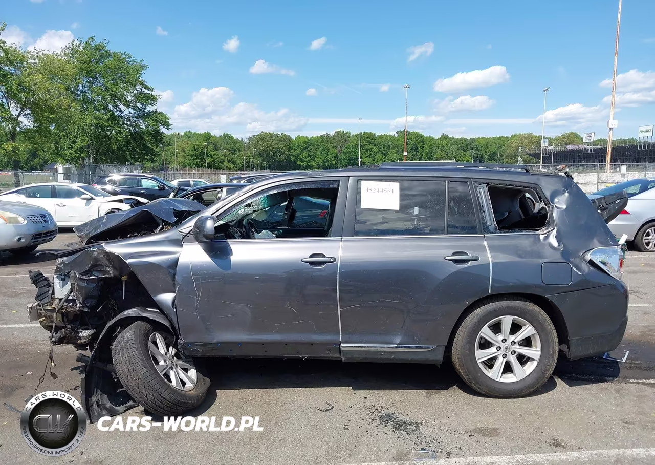2013 Toyota Highlander Se V6 VIN:5TDBK3EH1DS243208 - 14