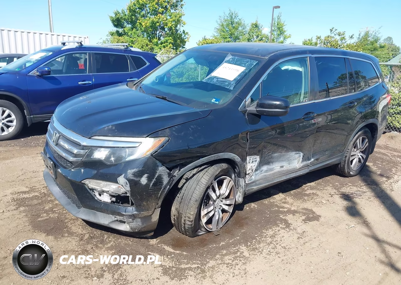2017 Honda Pilot Ex-L VIN:5FNYF6H59HB063633 - 2