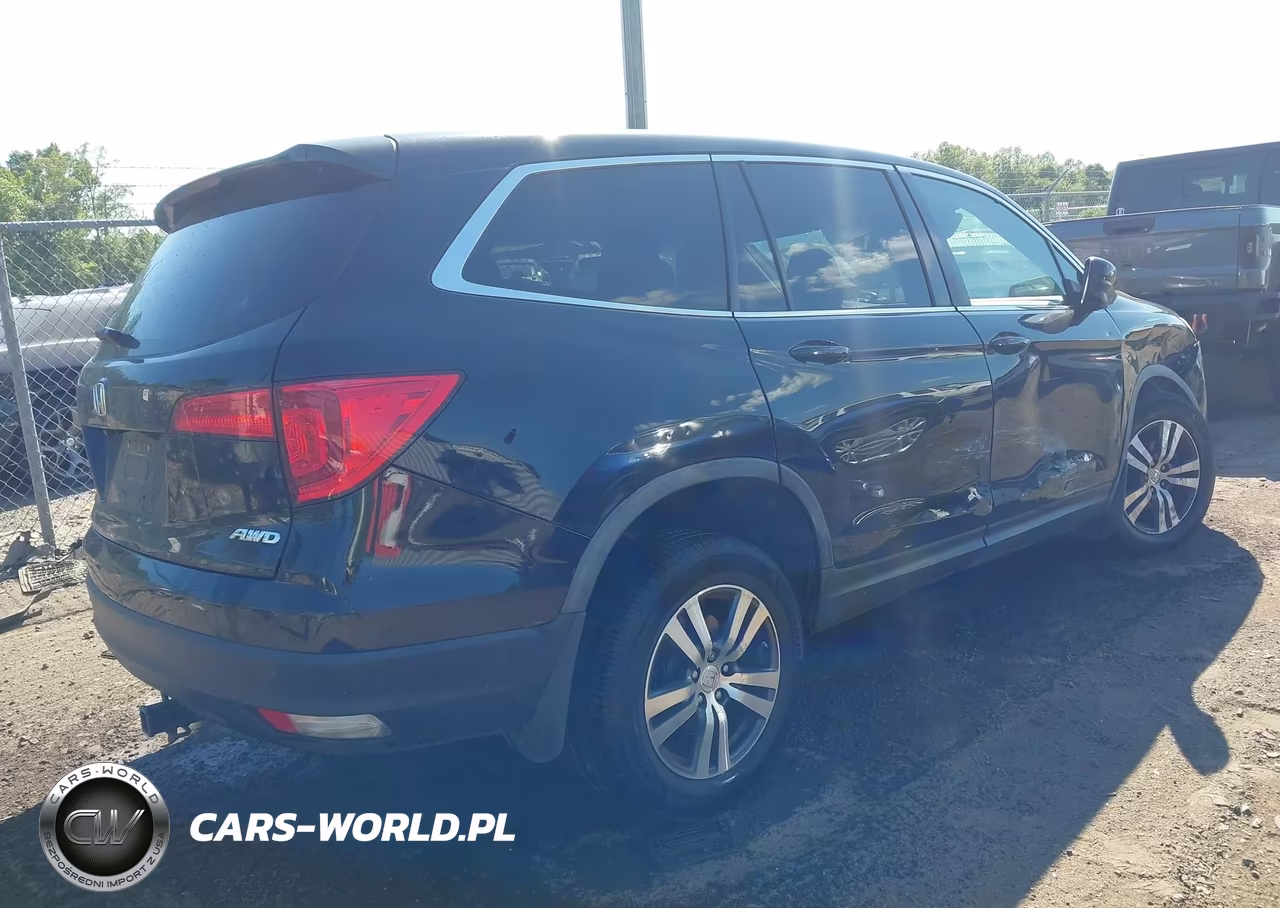 2017 Honda Pilot Ex-L VIN:5FNYF6H59HB063633 - 4