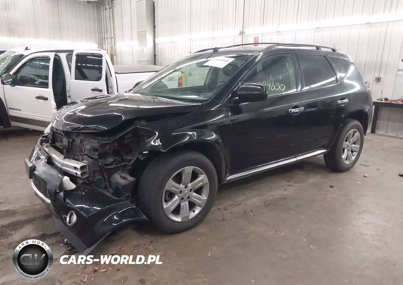 2007 Nissan Murano Sl VIN:JN8AZ08W27W649054 - 2