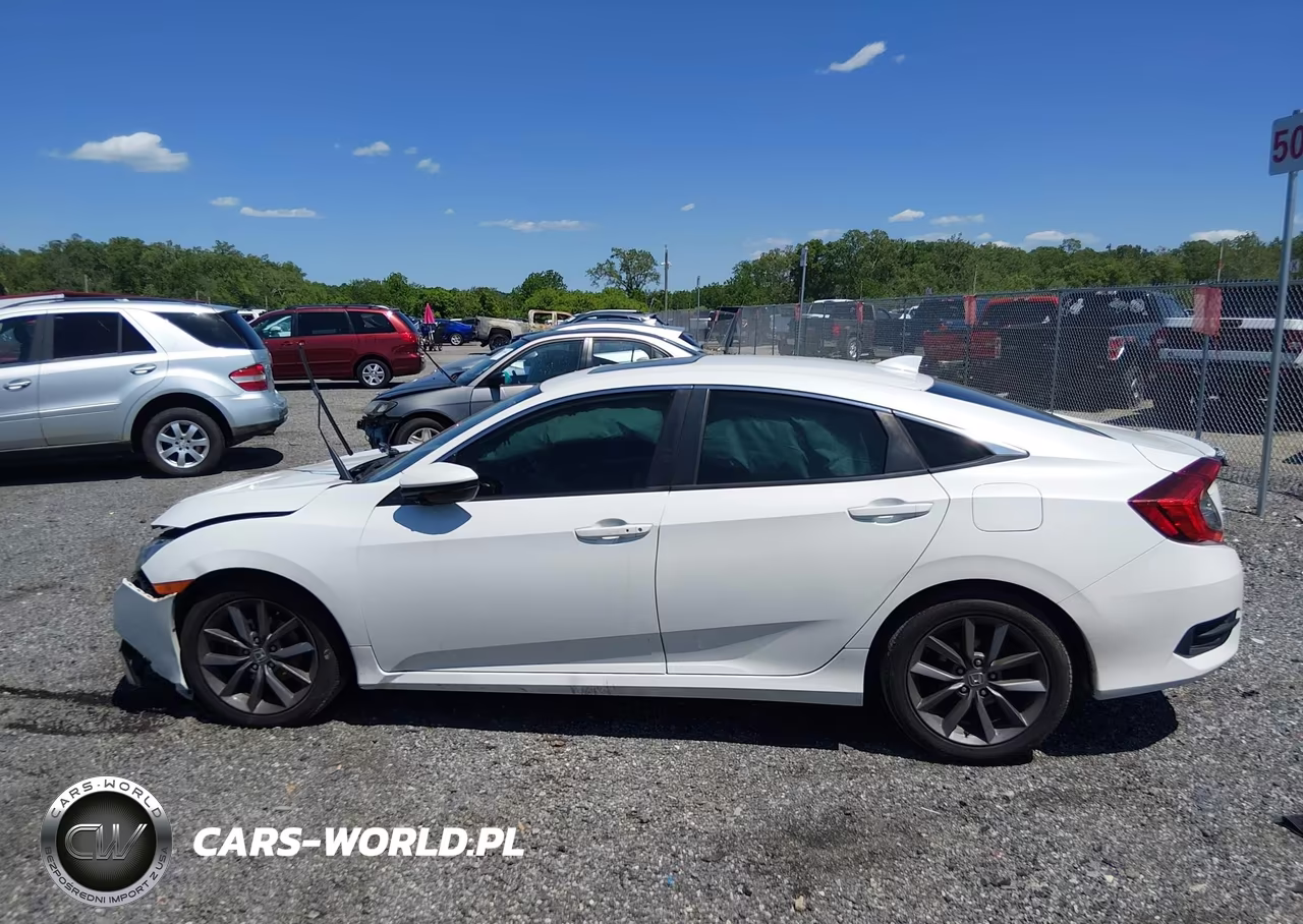 2019 Honda Civic Ex VIN:19XFC1F37KE206693 - 14