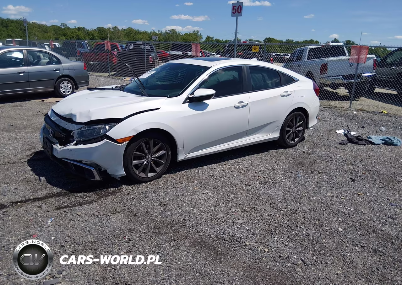2019 Honda Civic Ex VIN:19XFC1F37KE206693 - 2