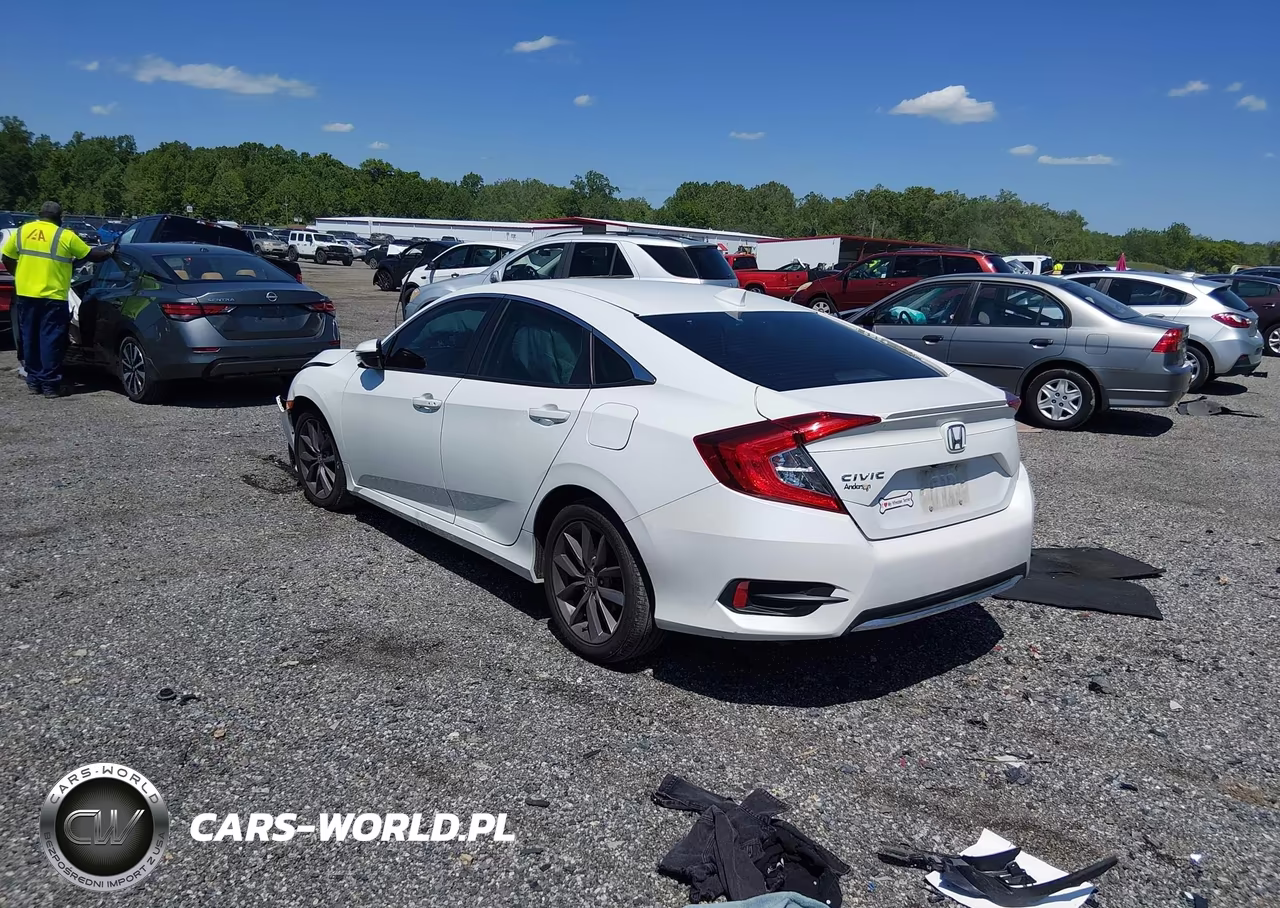 2019 Honda Civic Ex VIN:19XFC1F37KE206693 - 3