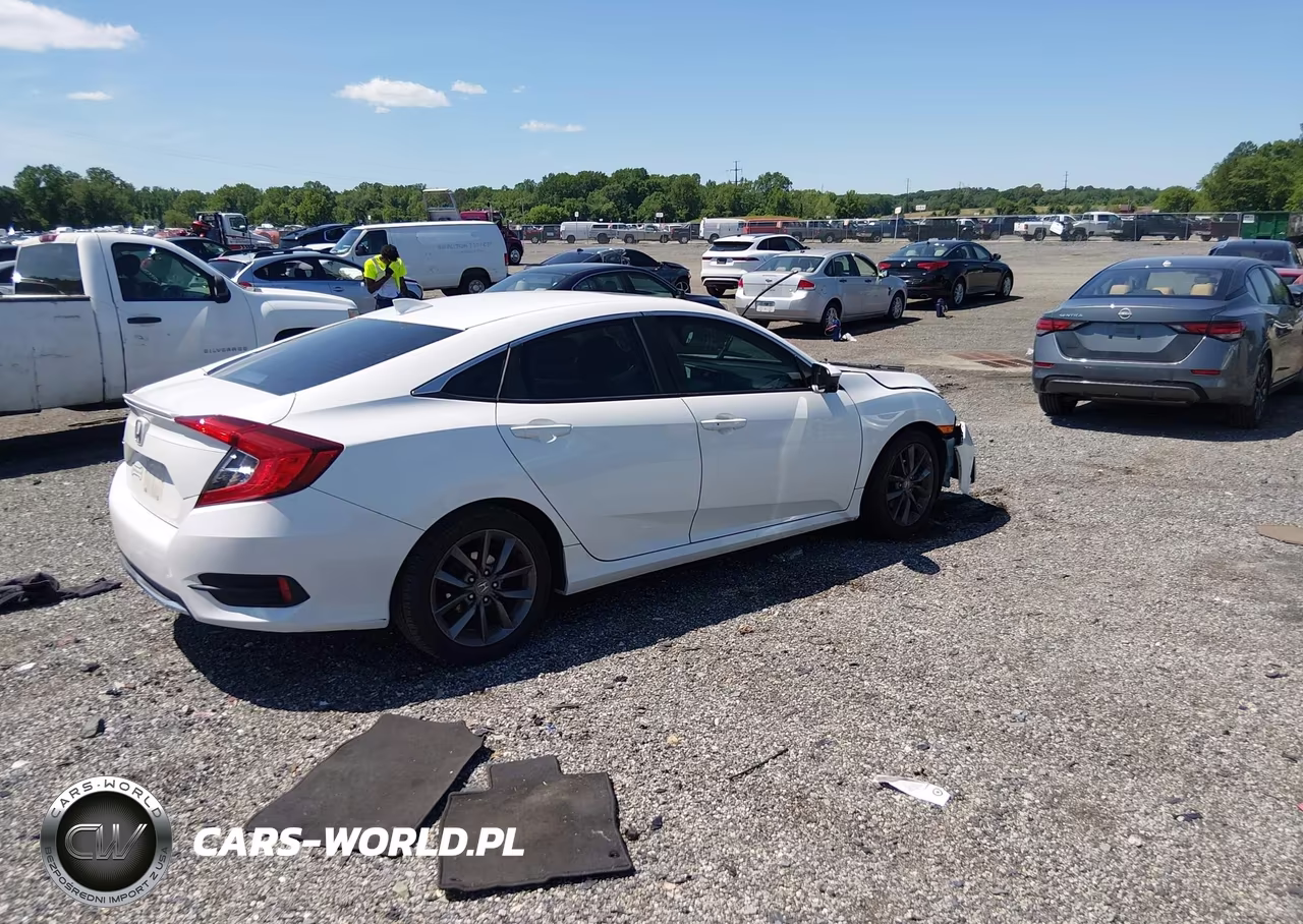 2019 Honda Civic Ex VIN:19XFC1F37KE206693 - 4