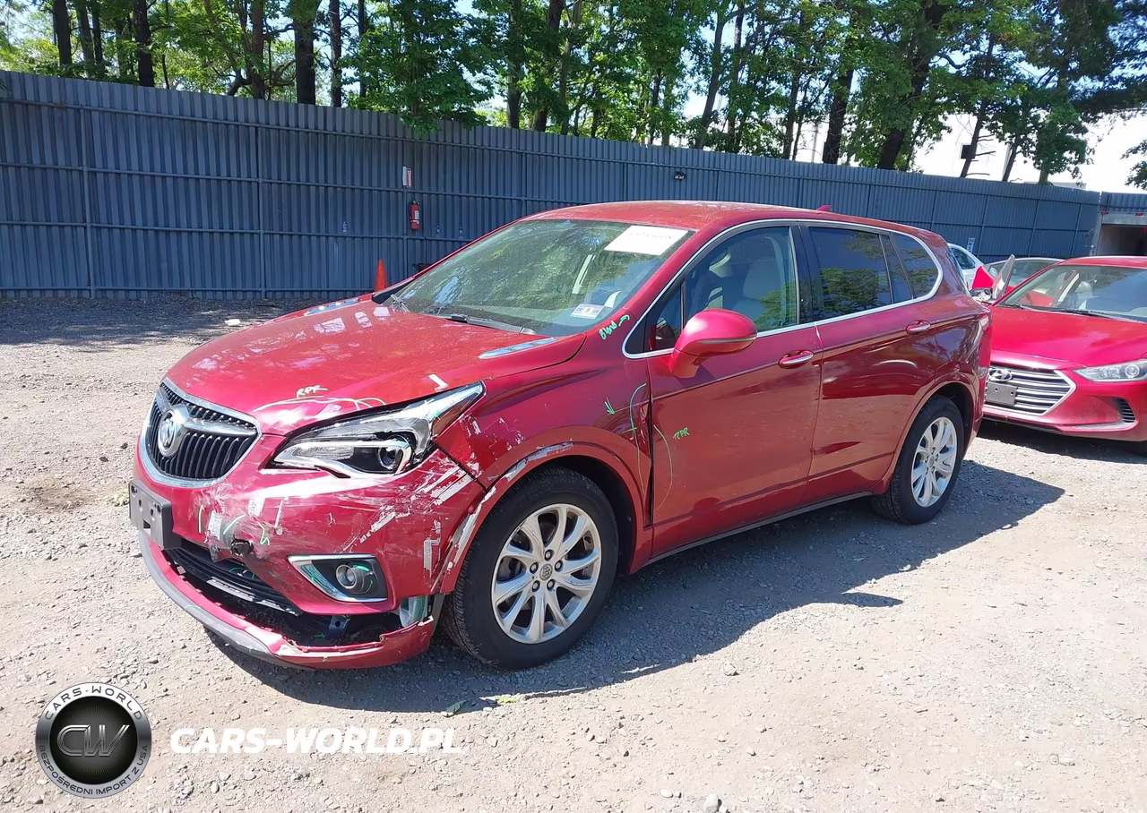 2020 Buick Envision Fwd Preferred VIN:LRBFXBSA3LD015059 - 2