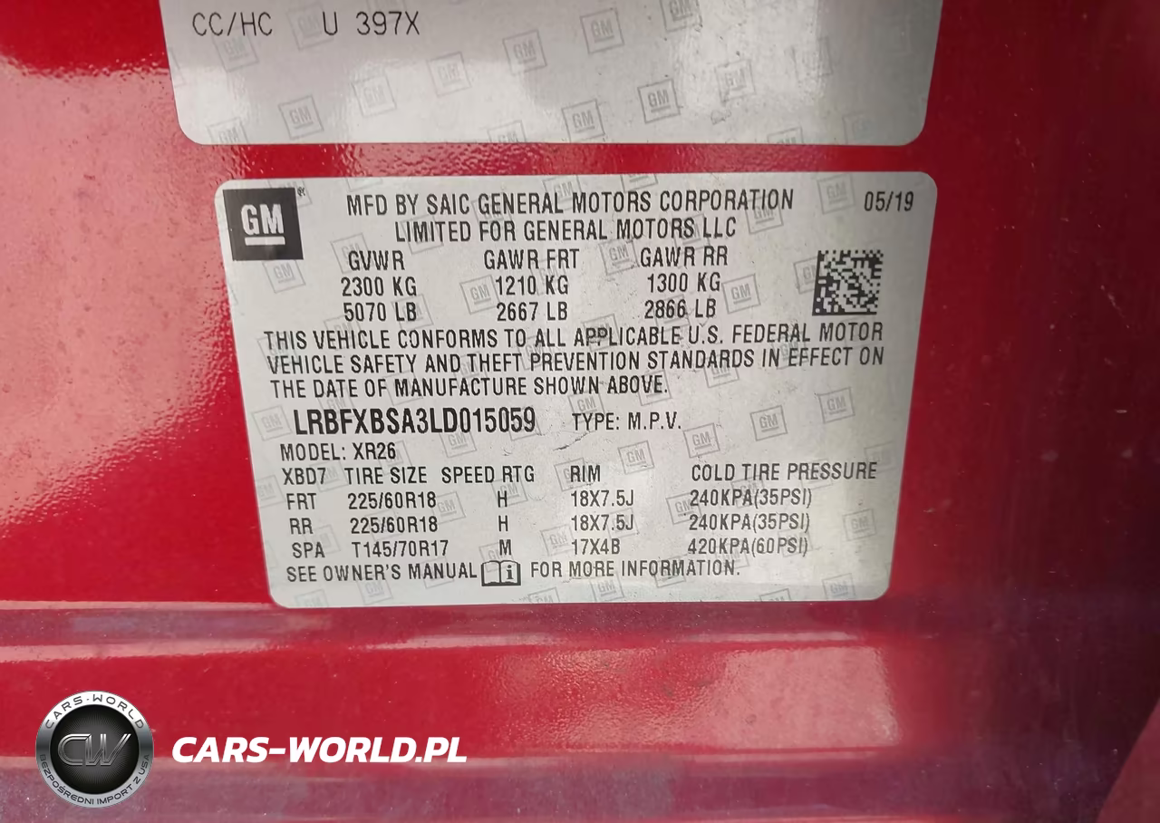 2020 Buick Envision Fwd Preferred VIN:LRBFXBSA3LD015059 - 9