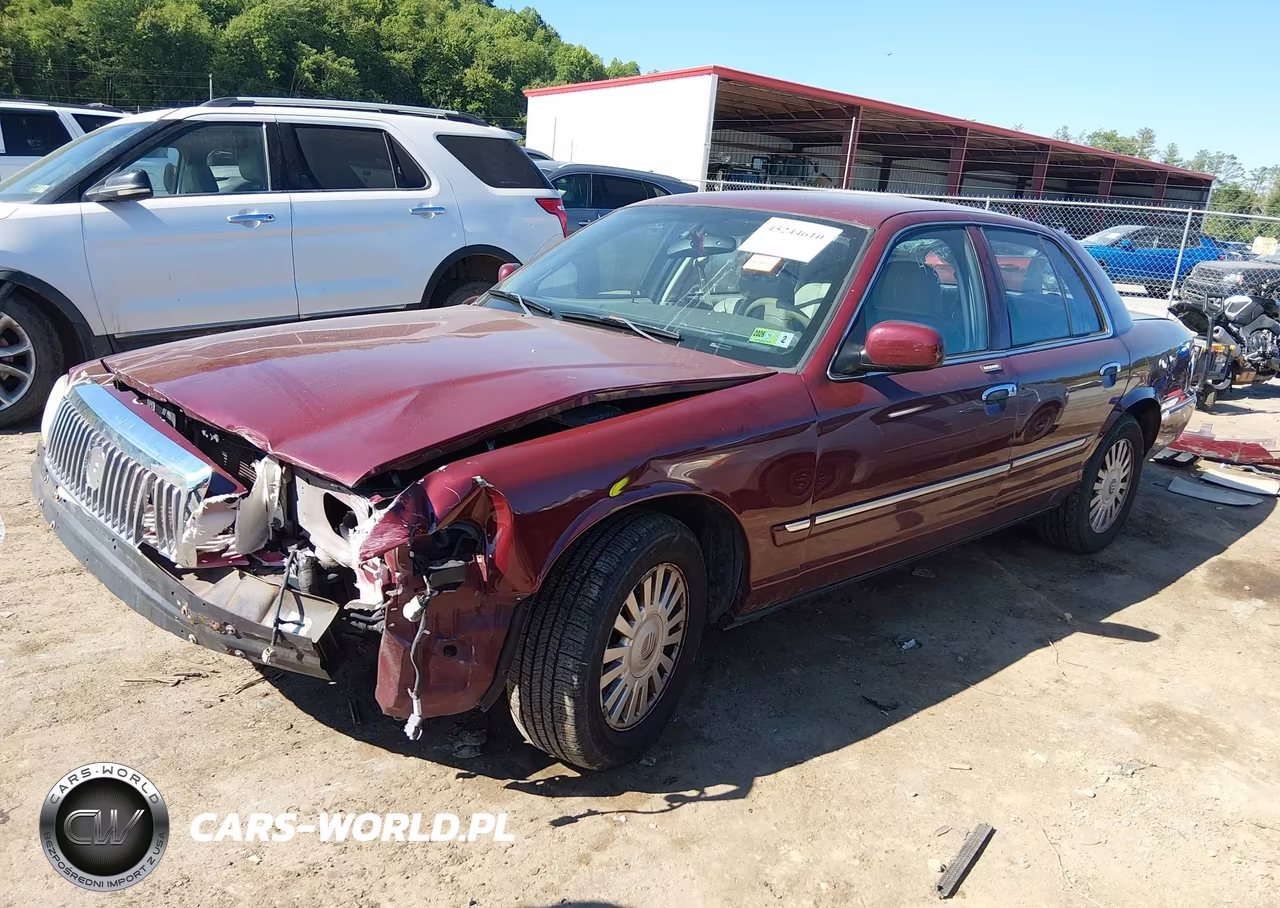 2007 Mercury Grand Marquis Ls VIN:2MEFM75V77X610807 - 2