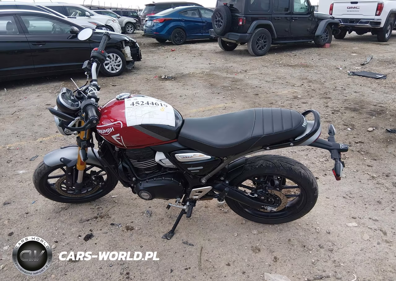 2024 Triumph Motorcycle Speed 400 VIN:SMTT127YXRNA22626 - 13