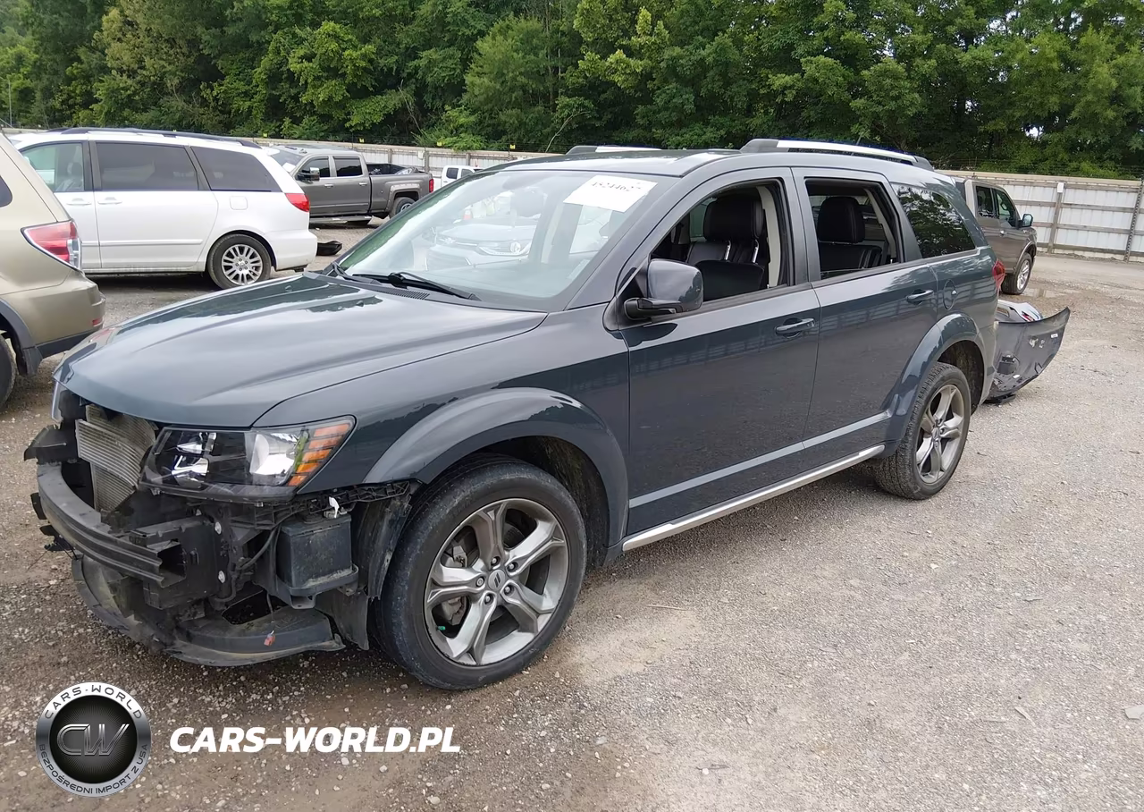 2018 Dodge Journey Crossroad Awd VIN:3C4PDDGG2JT167560 - 2