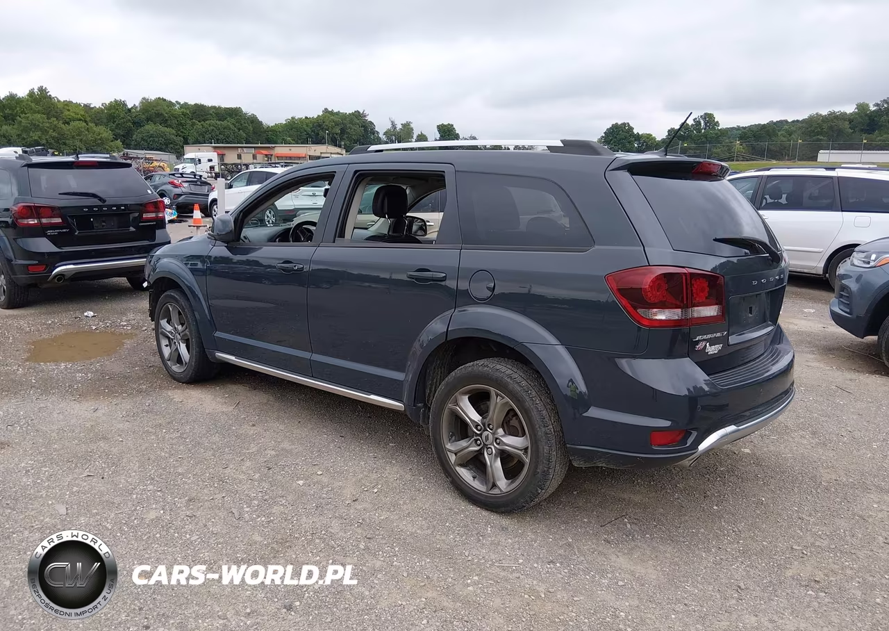 2018 Dodge Journey Crossroad Awd VIN:3C4PDDGG2JT167560 - 3