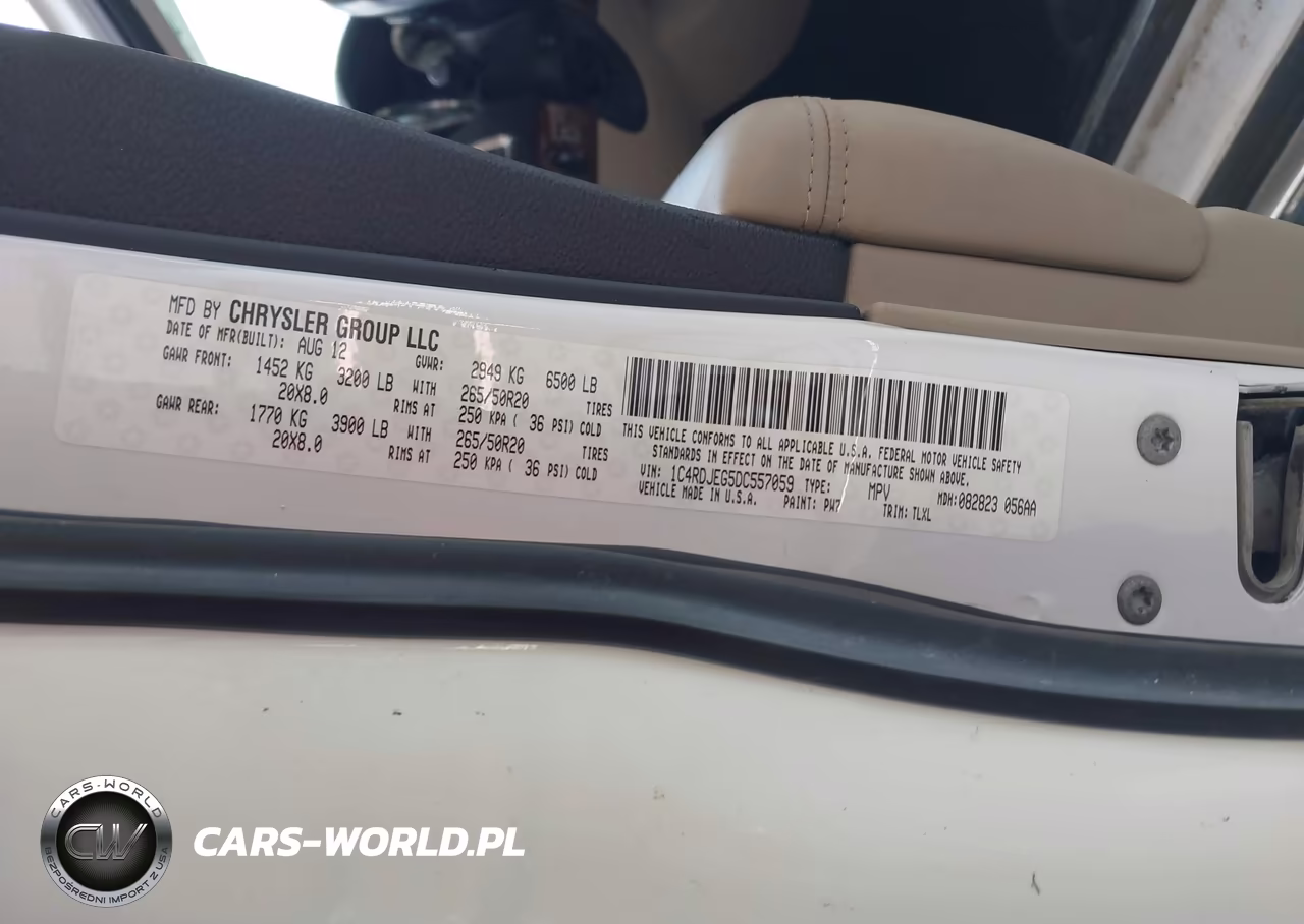 2013 Dodge Durango Citadel VIN:1C4RDJEG5DC557059 - 9