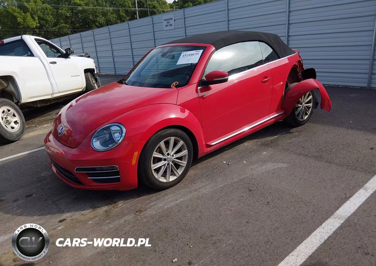 2018 Volkswagen Beetle 2.0T Coast-2.0T S-2.0T Se VIN:3VW5DAAT9JM517138 - 2