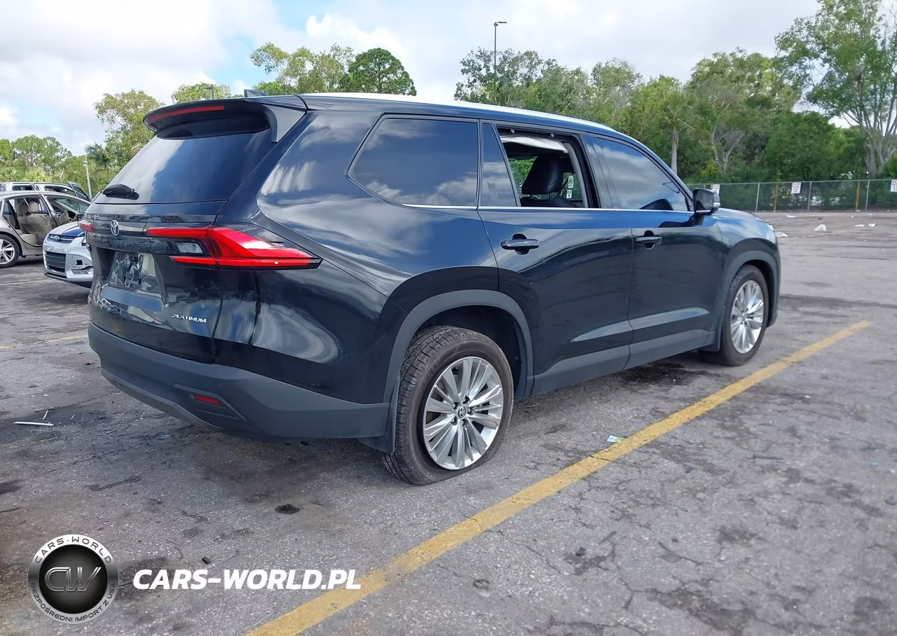 2024 Toyota Grand Highlander Platinum VIN:5TDAAAB52RS030661 - 4