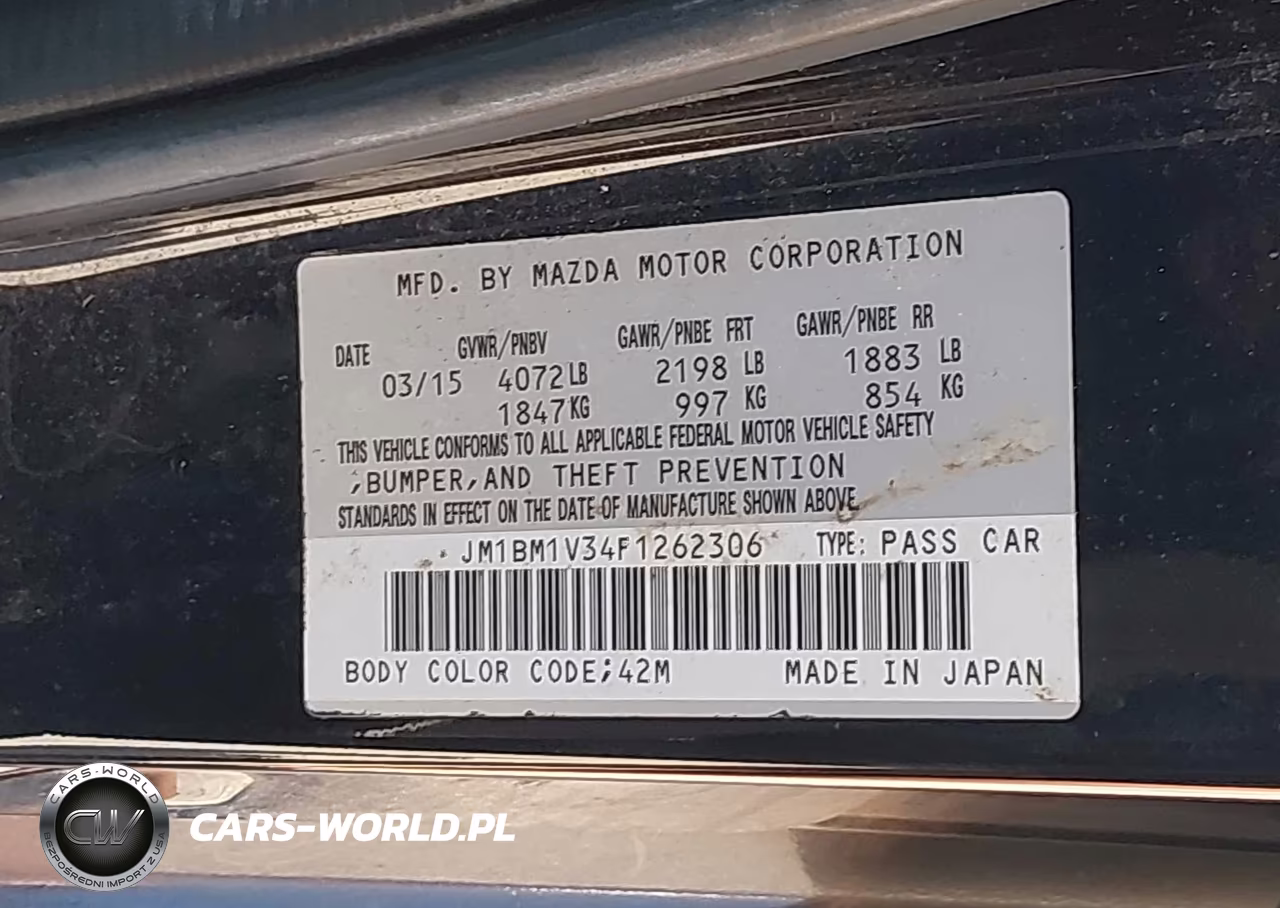 2015 Mazda Mazda3 S Touring VIN:JM1BM1V34F1262306 - 9