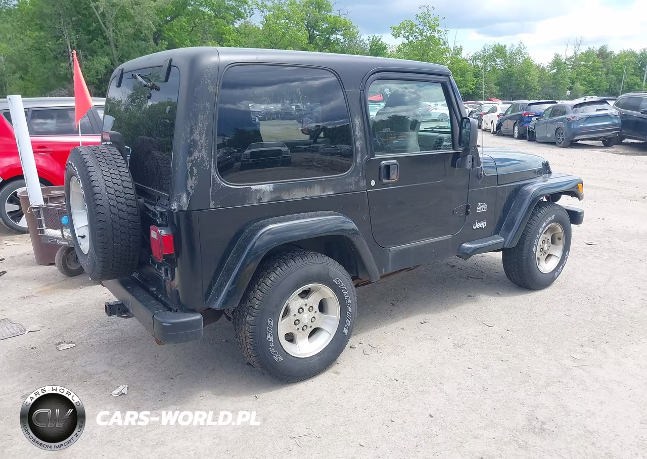 2003 Jeep Wrangler Sahara VIN:1J4FA59S53P361996 - 4