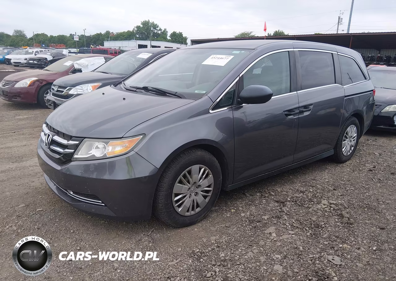 2016 Honda Odyssey Lx VIN:5FNRL5H23GB014598 - 2