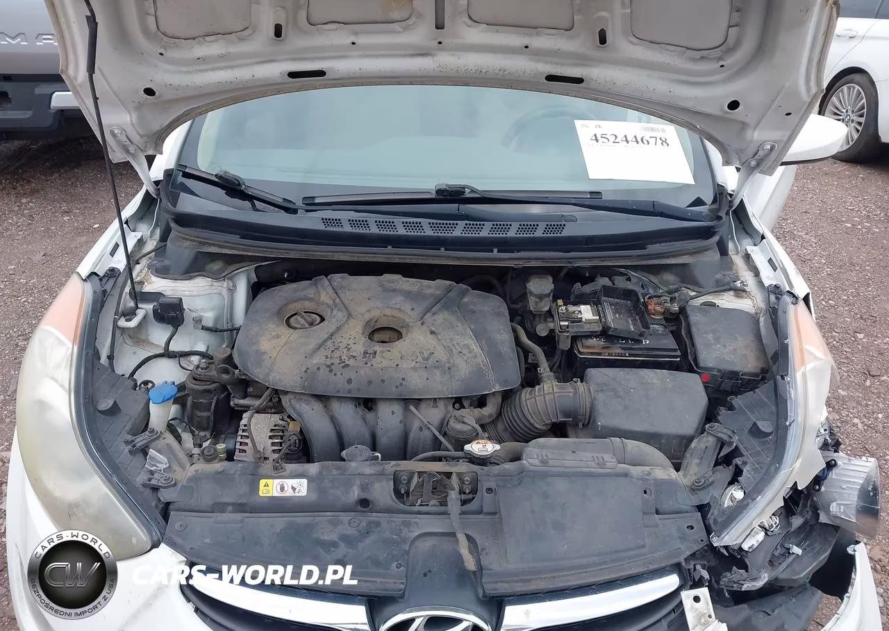 2013 Hyundai Elantra Gls VIN:5NPDH4AEXDH433927 - 10