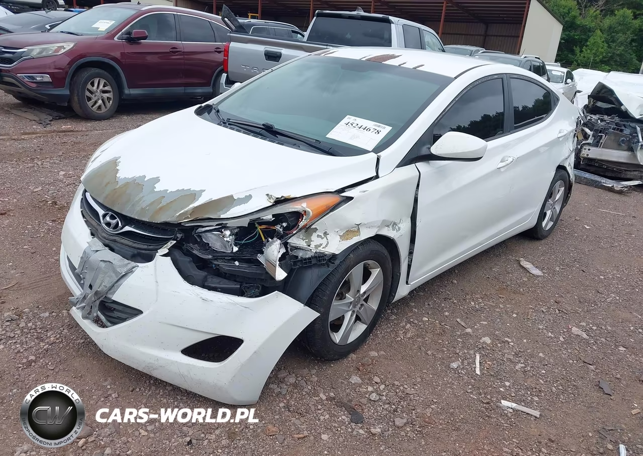 2013 Hyundai Elantra Gls VIN:5NPDH4AEXDH433927 - 2