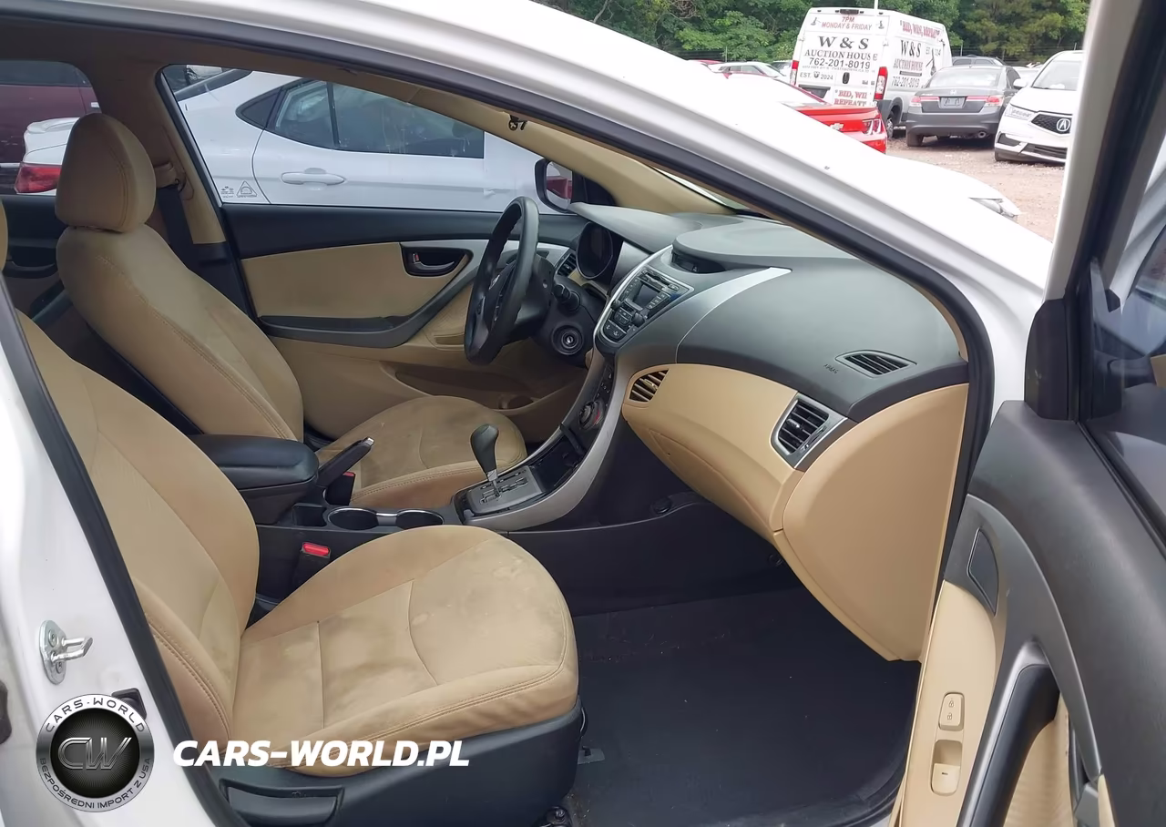 2013 Hyundai Elantra Gls VIN:5NPDH4AEXDH433927 - 5