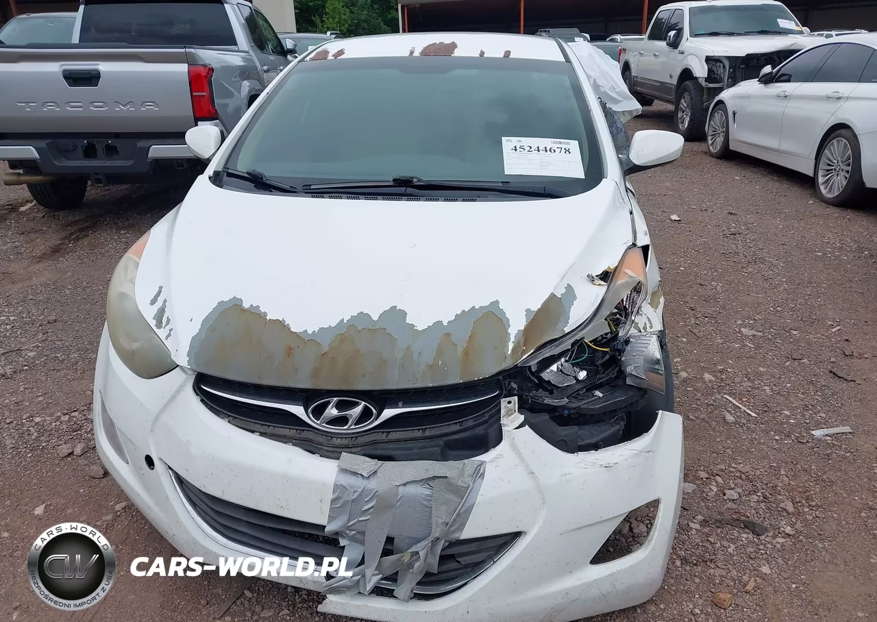 2013 Hyundai Elantra Gls VIN:5NPDH4AEXDH433927 - 6