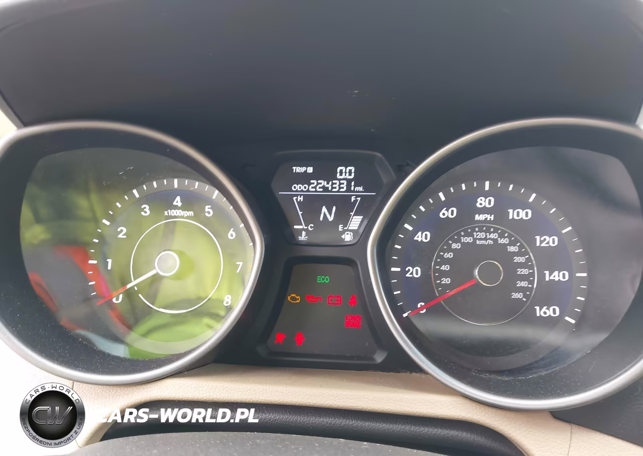 2013 Hyundai Elantra Gls VIN:5NPDH4AEXDH433927 - 7