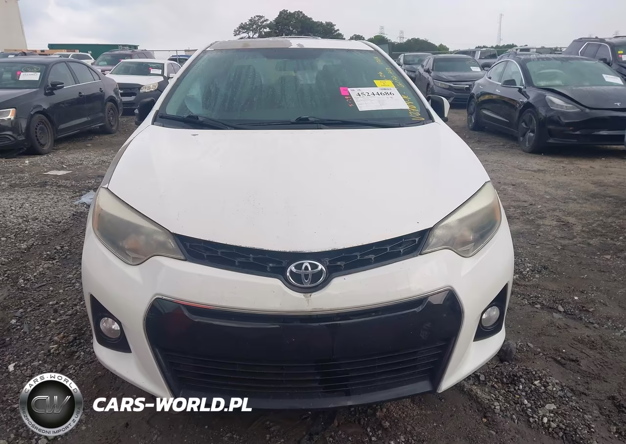 2014 Toyota Corolla S Plus VIN:5YFBURHEXEP122704 - 12